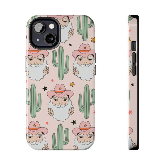 Western Santa Tough iPhone Case