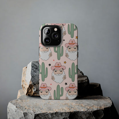 Western Santa Tough iPhone Case