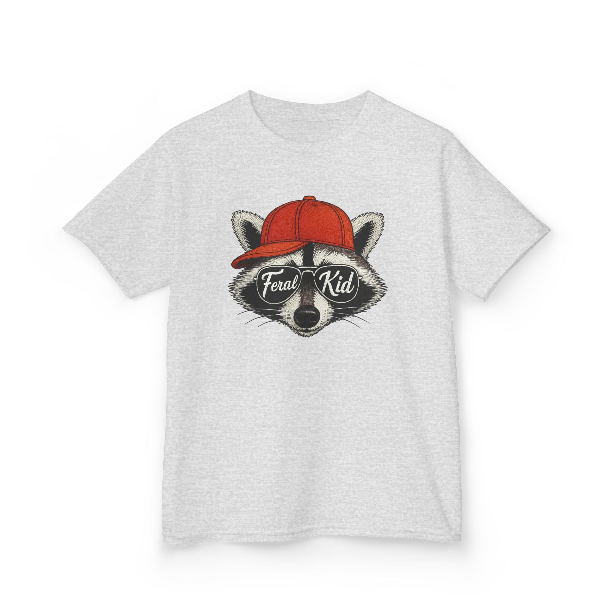 Feral Kid Raccoon Kids T-Shirt