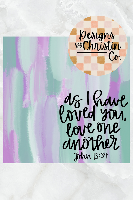 Love One Another Art Print