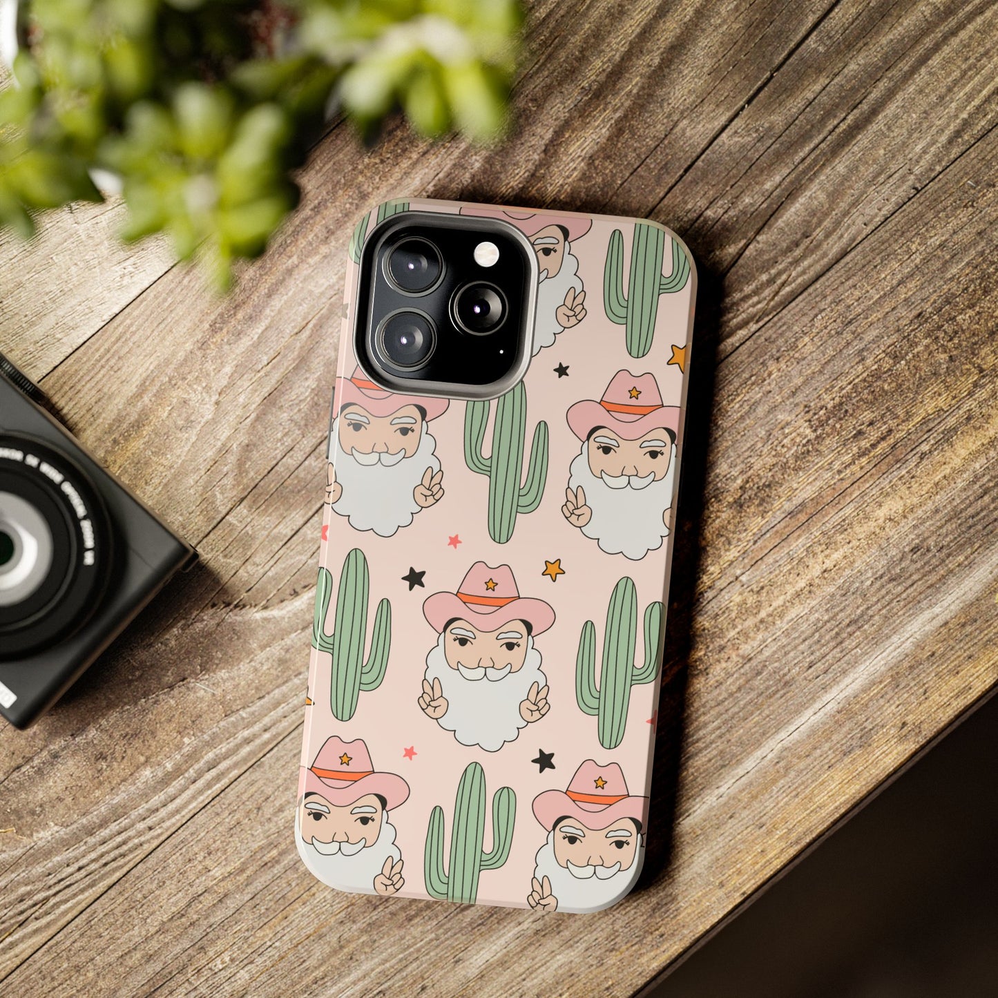 Western Santa Tough iPhone Case