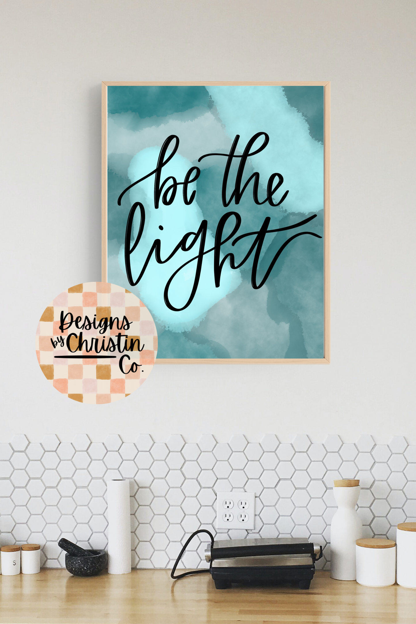 Be the Light Art Print