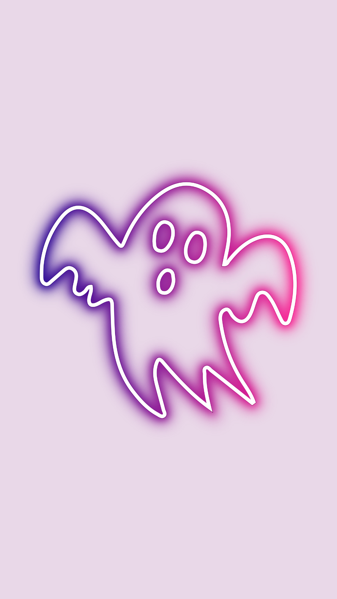 Neon Ghost PNG