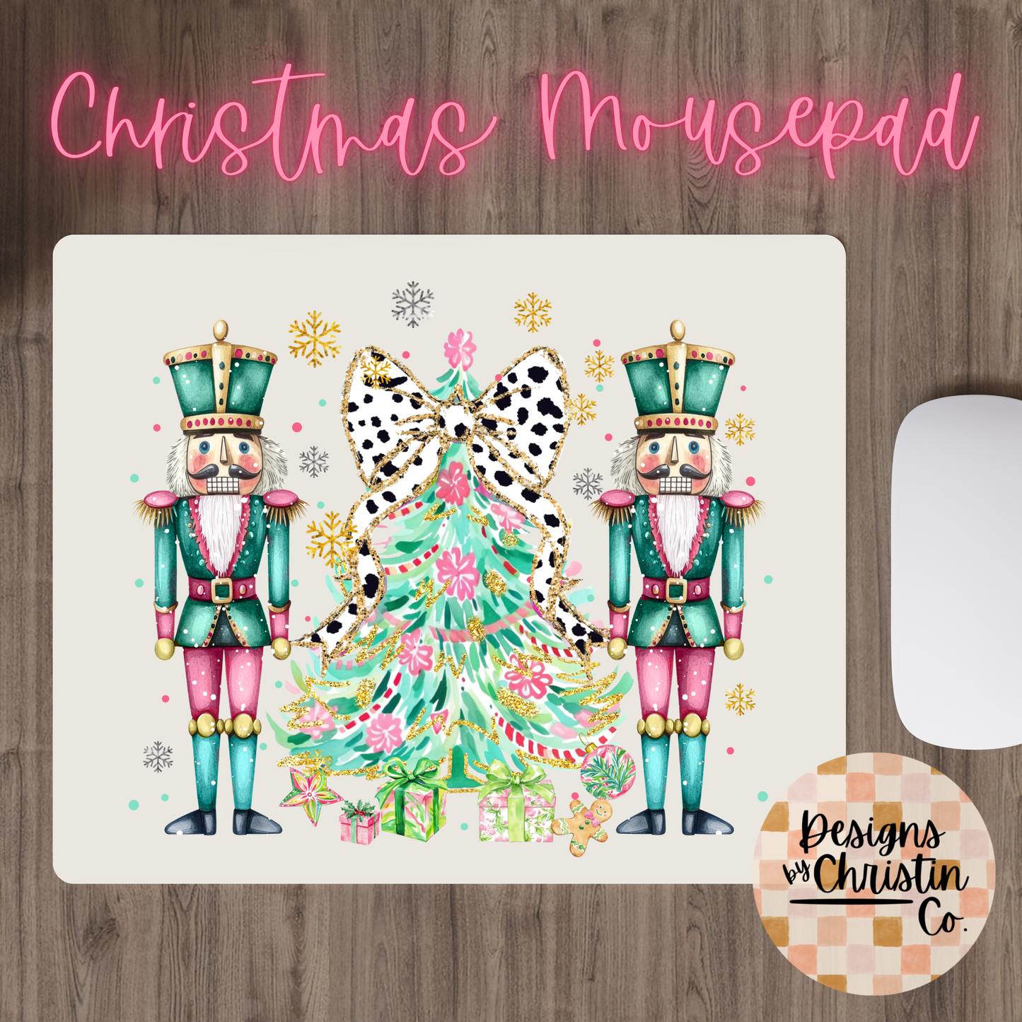 Nutcracker Christmas Mousepad