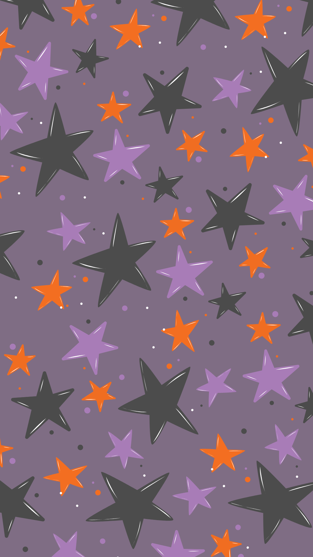 Starry Halloween PNG