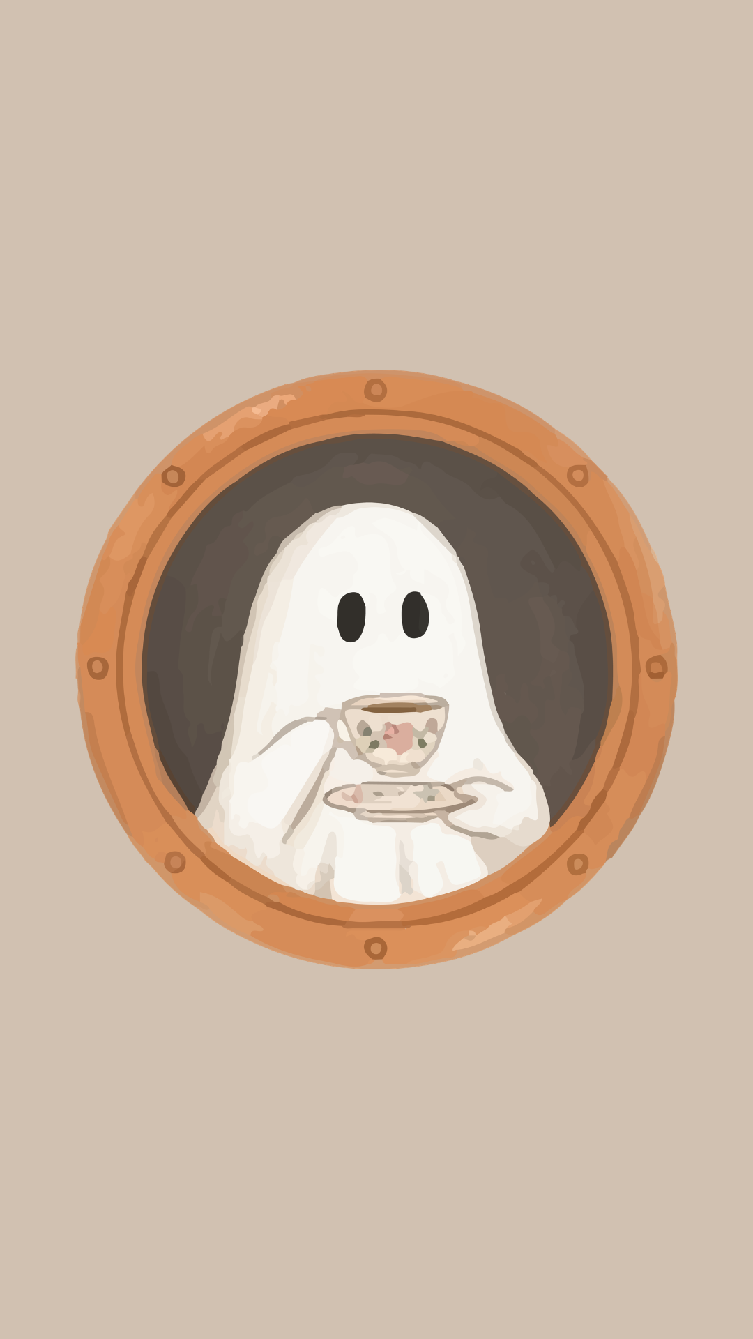 Teatime Ghost PNG