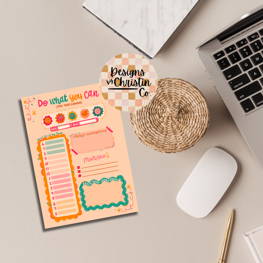 An image of a productivity notepad.