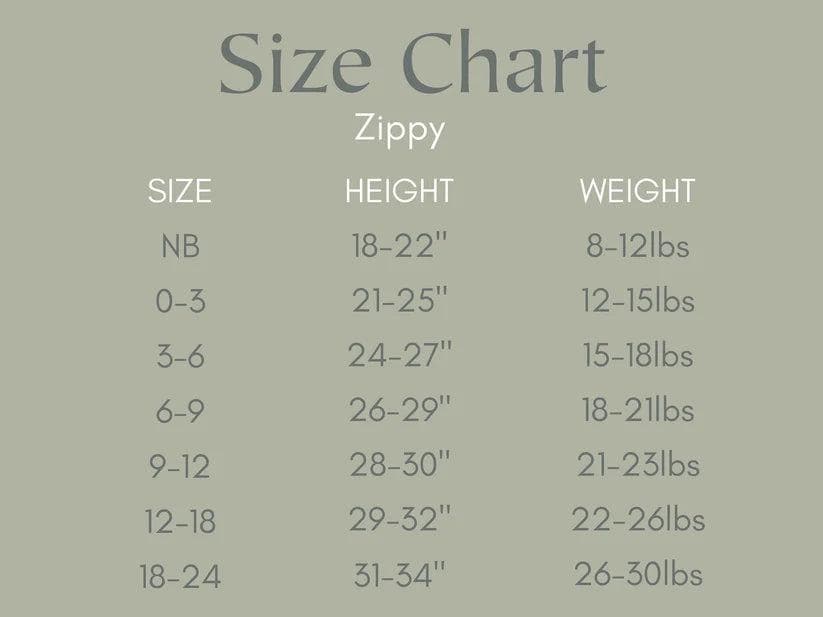 M is for Monsters Bamboo Zippy Pajamas - Halloween Baby Boy PJs